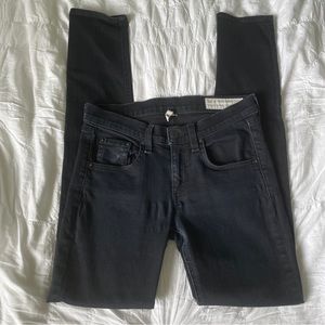 Rag & Bone Skinny Coal Jeans size 25